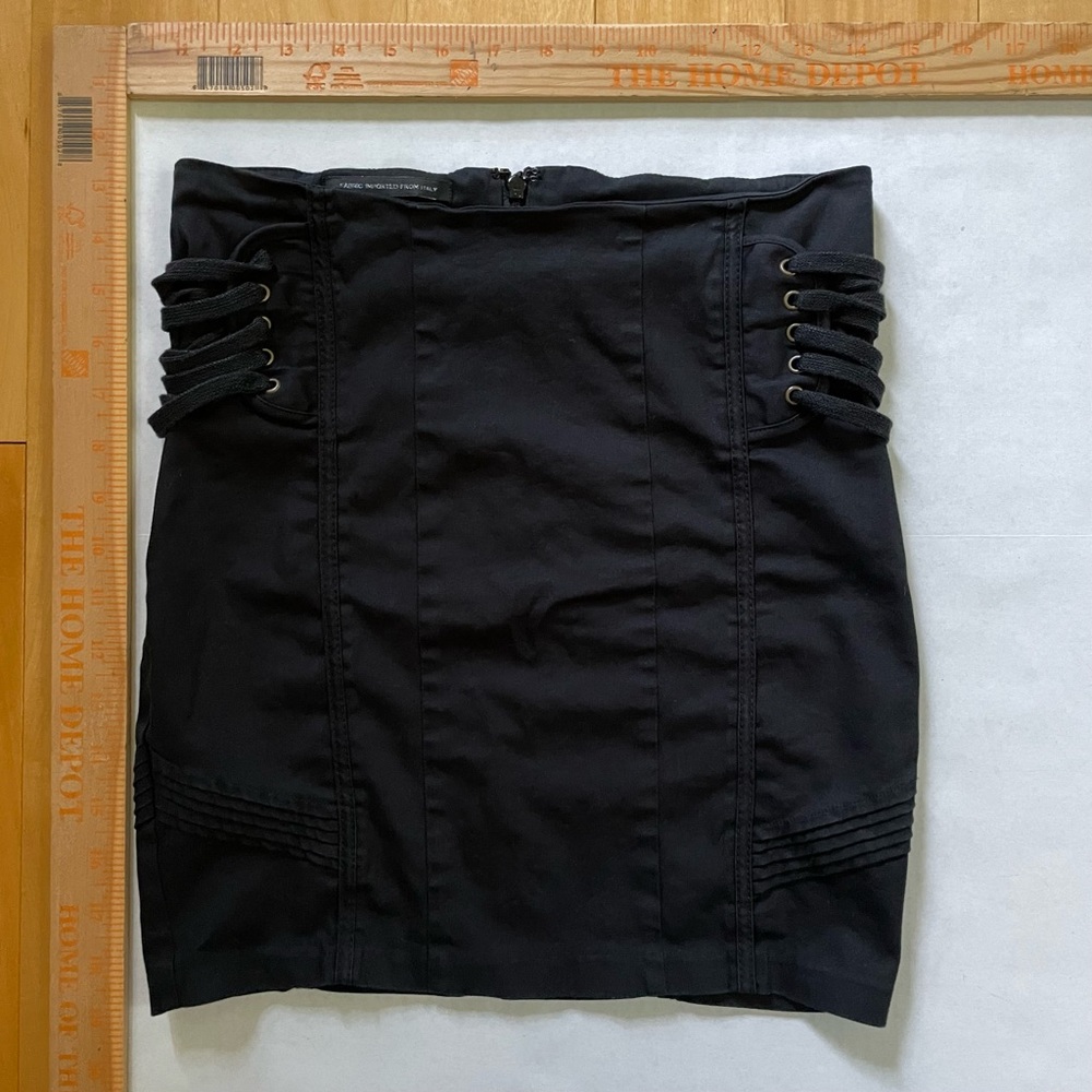 Bebe Black Mini Skirt